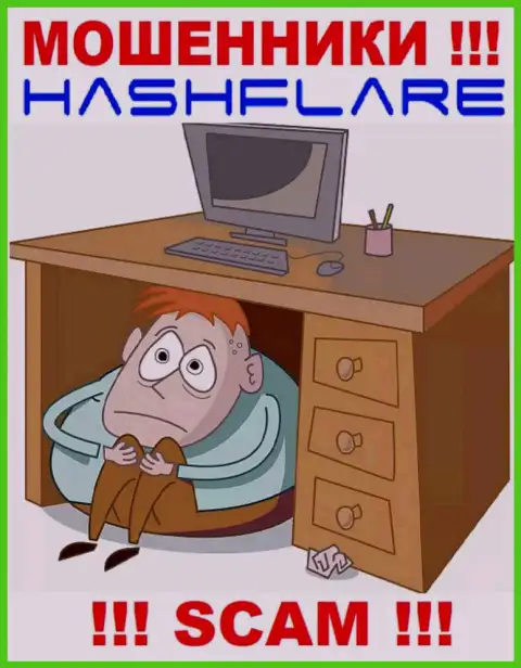 Никаких данных о своем руководстве, internet-мошенники HashFlare не сообщают