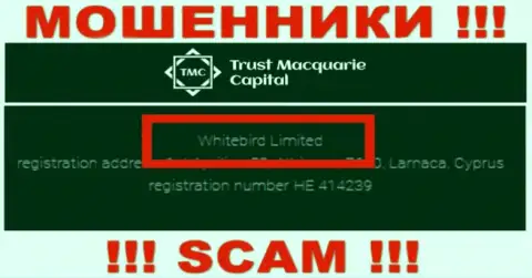 Номер регистрации, который принадлежит жульнической конторе Trust-M-Capital Com: HE 414239