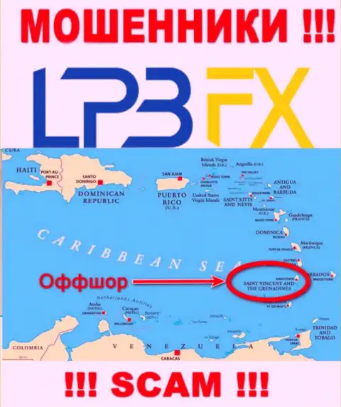 LPBFX беспрепятственно грабят, потому что разместились на территории - Saint Vincent and the Grenadines