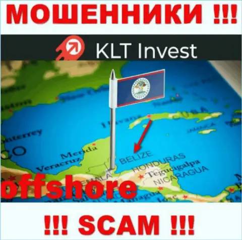 KLT Invest безнаказанно грабят, потому что разместились на территории - Belize