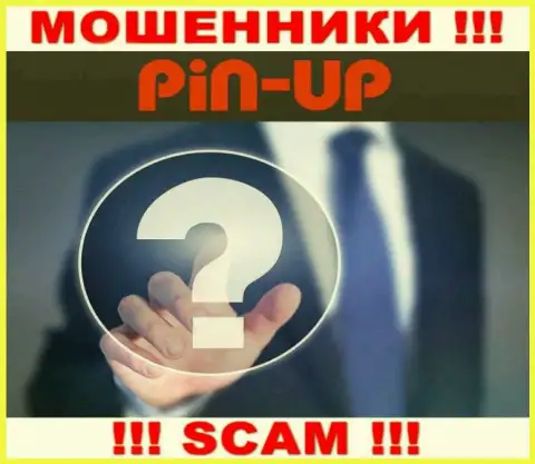 Не работайте совместно с мошенниками PinUpCasino - нет сведений об их прямых руководителях