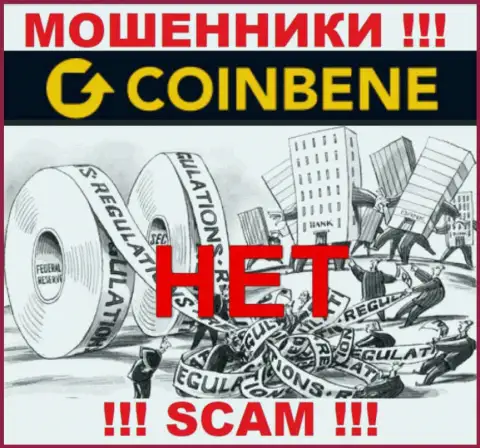 Знайте, организация CoinBene Limited не имеет регулятора - это РАЗВОДИЛЫ !