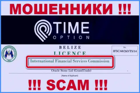Time-Option Com и регулирующий их проделки орган (IFSC), являются мошенниками