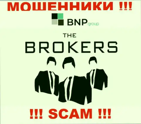 Не рекомендуем совместно сотрудничать с internet-мошенниками BNPLtd, род деятельности которых Broker