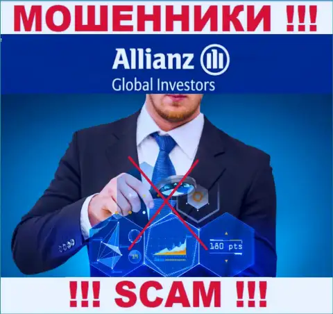 С Allianz Global Investors довольно-таки опасно взаимодействовать, т.к. у конторы нет лицензии на осуществление деятельности и регулирующего органа