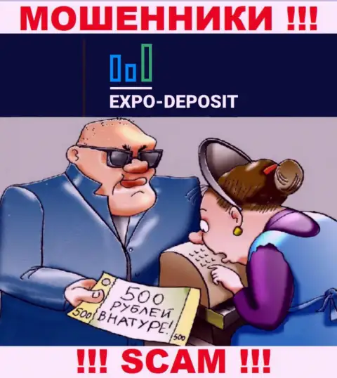 Не стоит верить Expo Depo, не отправляйте дополнительно финансовые средства