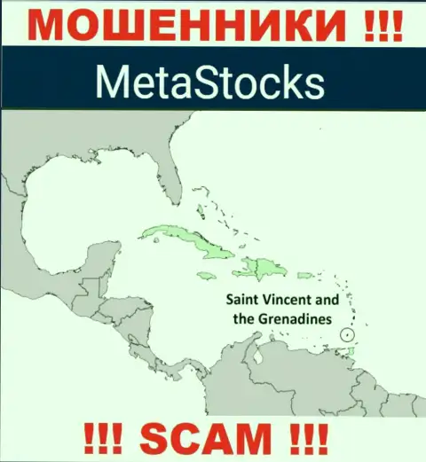Из конторы MetaStocks вложенные деньги возвратить нереально, они имеют оффшорную регистрацию: Kingstown, St. Vincent and the Grenadines