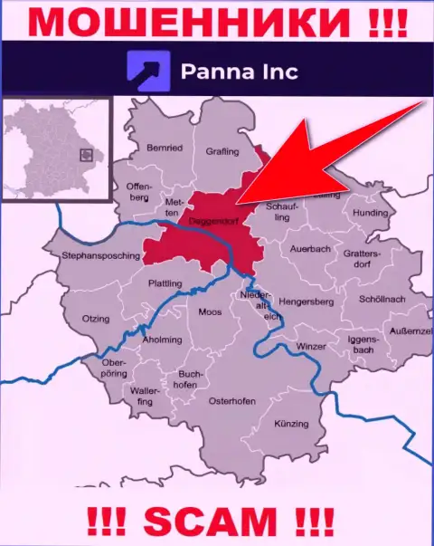 Panna Inc решили не распространяться о своем достоверном адресе регистрации