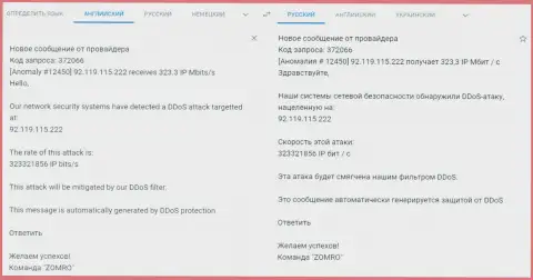 DDos атаки на сайт FxPro-Obman.Com, организованные форекс махинатором Fx Pro, скорее всего, при непосредственном содействии SEO-Dream (Кокос Ком)